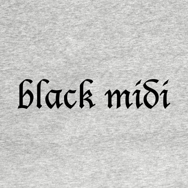 black on black black midi by fancyjan